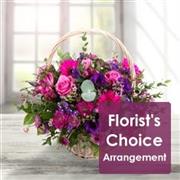 Florist&#39;s Choice Basket Arrangement