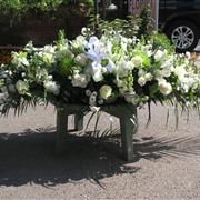 classical coffin spray