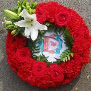 Football fan Wreath