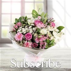 Silver Flower Subscription Service